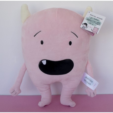 PELUCHE ANITRAM - EL MONSTRUO ROSA: portada