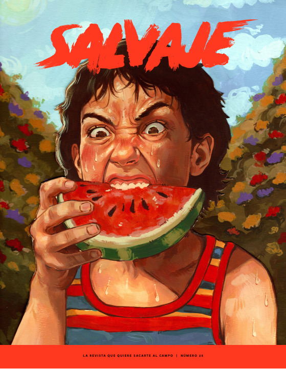 REVISTA SALVAJE 25: portada