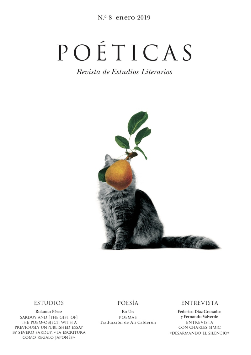 REVISTA POETICAS 8: portada