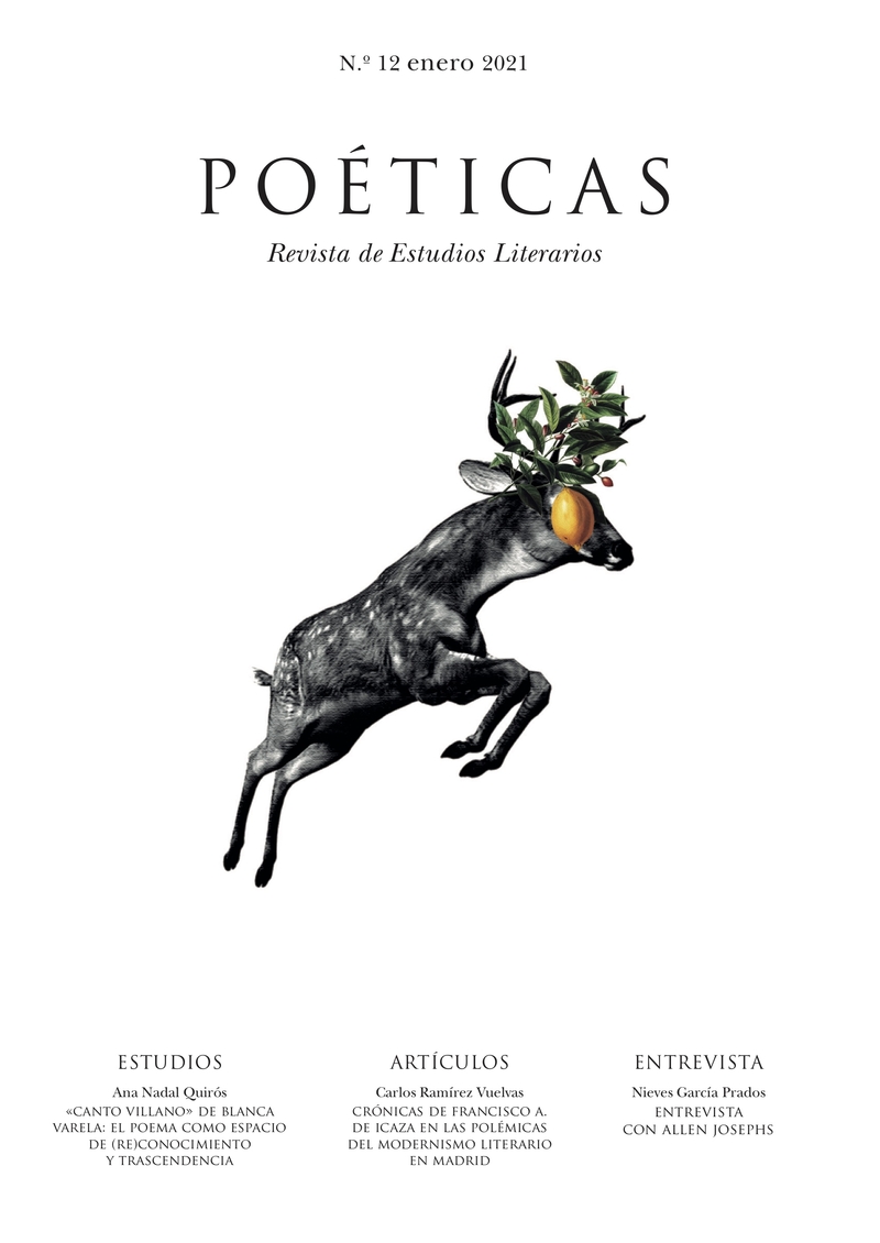 REVISTA POETICAS 12: portada