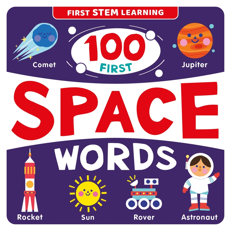 100 FIRST SPACE WORDS: portada