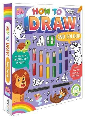 HOW TO DRAW AND COLOUR: portada