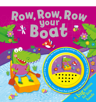 Row, Row, Row Your Boat (Big Button): portada