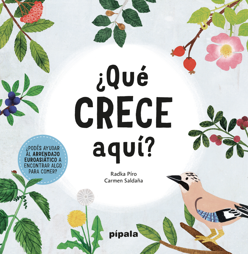 Qu crece aqu?: portada