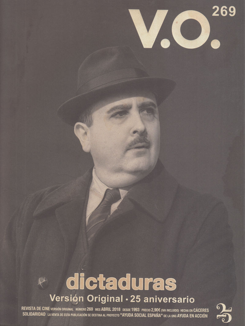 VERSION ORIGINAL 269 REVISTA DE CINE ABRIL 2018: portada