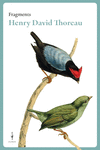 Fragments Henry David Thoreau: portada