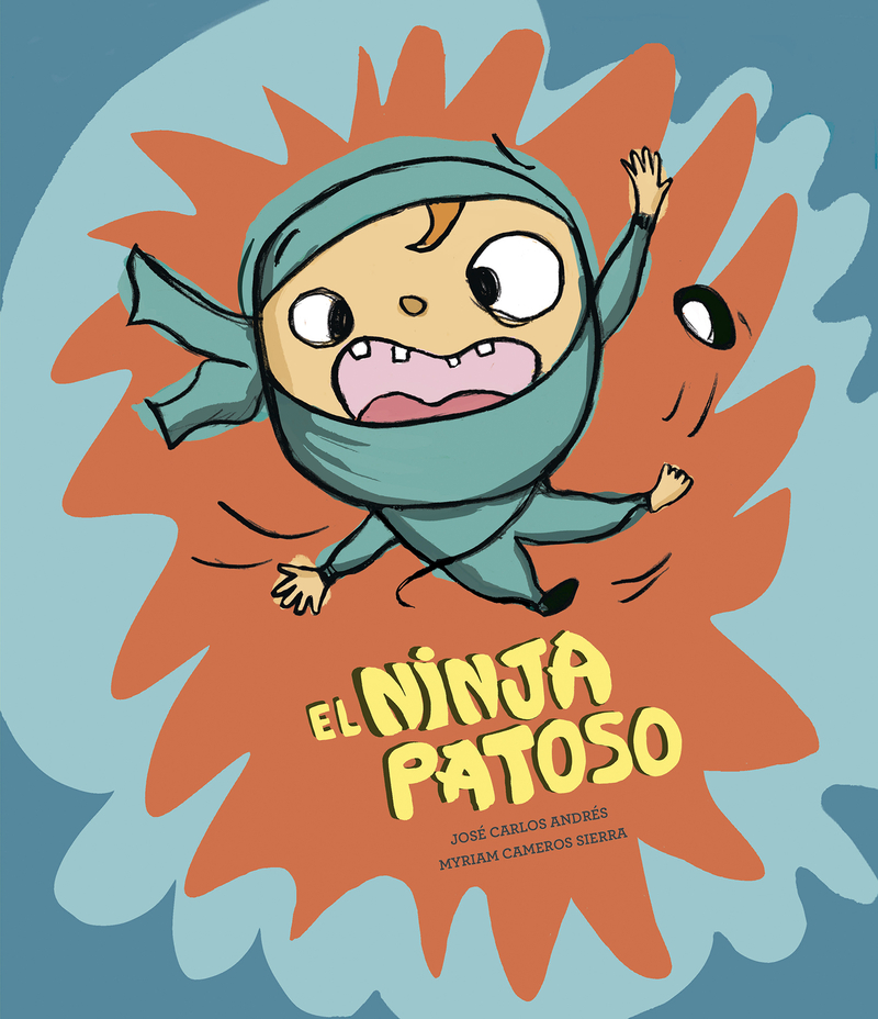 El ninja patoso: portada