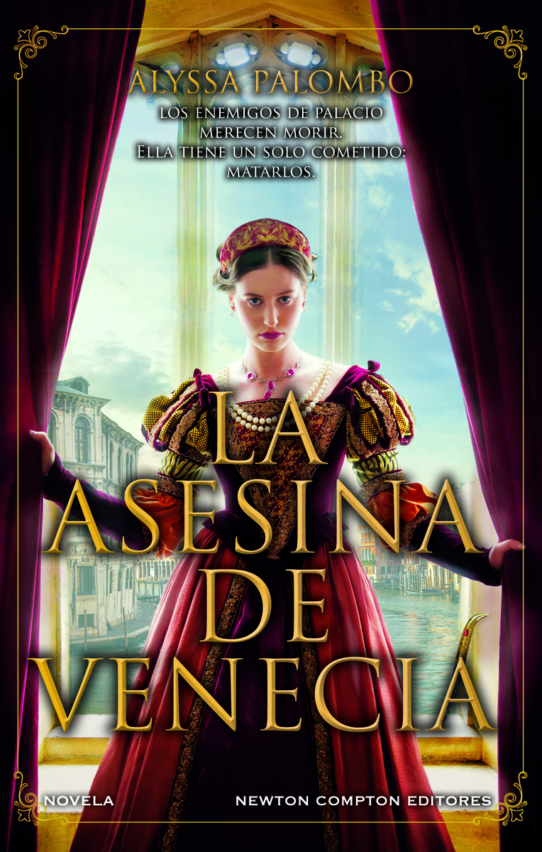 La asesina de Venecia: portada