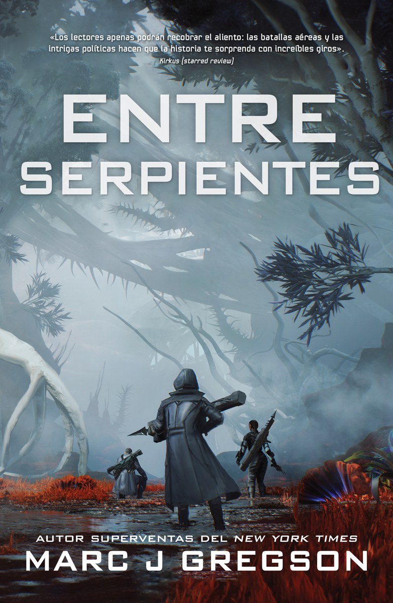 Entre serpientes: portada