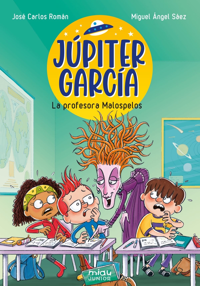 Jpiter Garca: La profesora Malospelos: portada