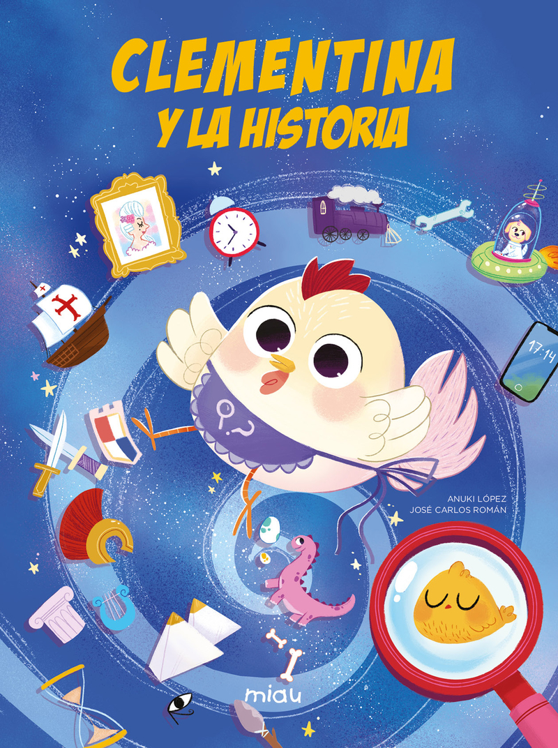 Clementina y la historia (Busca y encuentra): portada