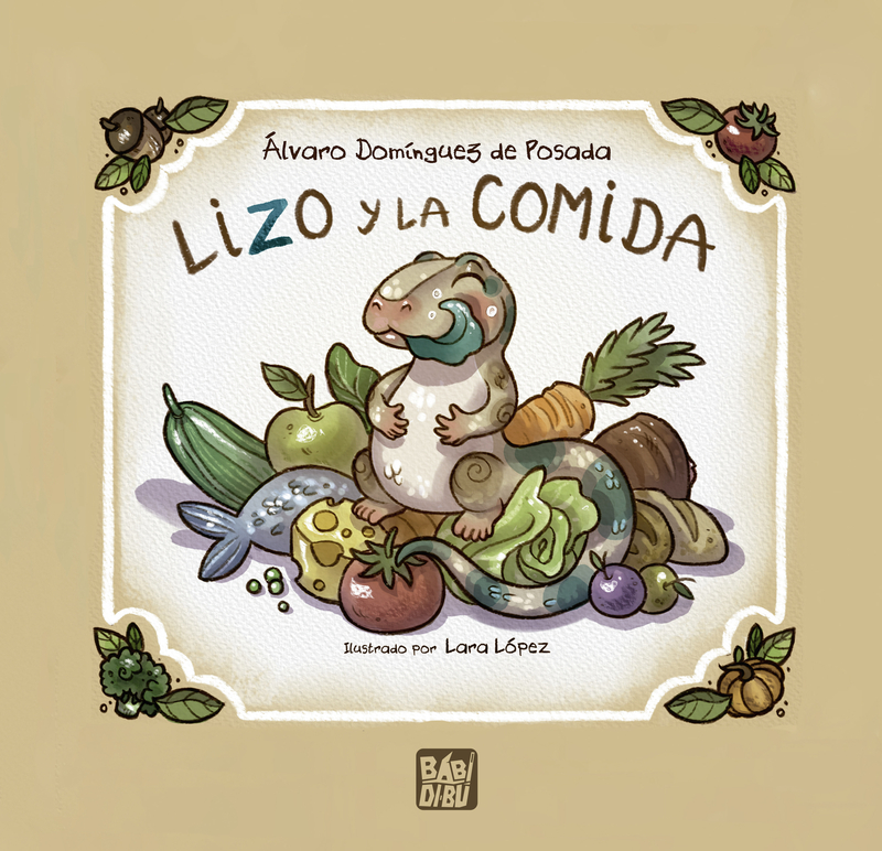 Lizo y la Comida: portada