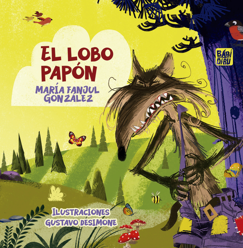 El lobo papn: portada