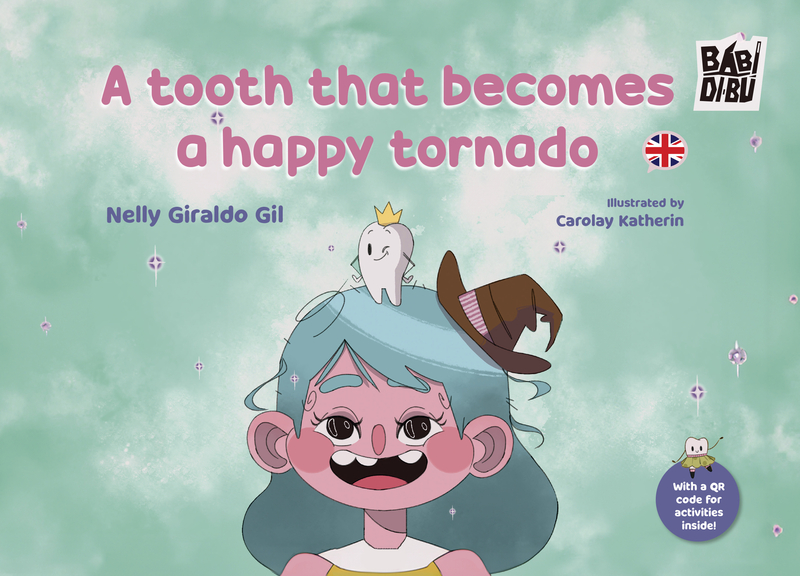 A tooth that becomes a happy tornado: portada