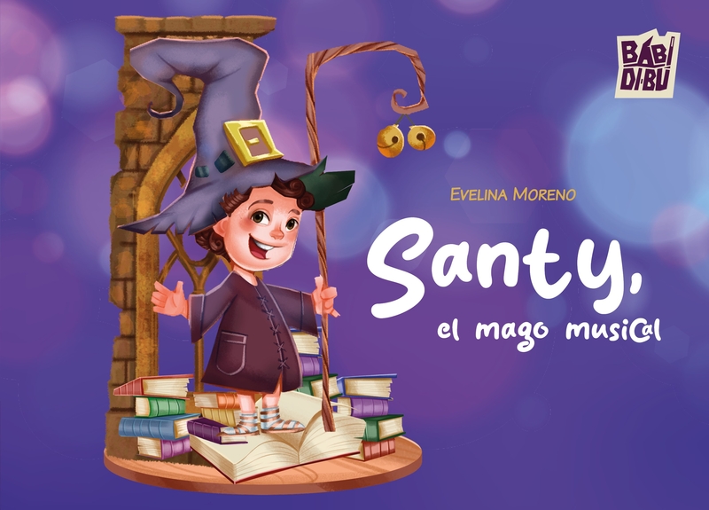 Santy, el mago musical: portada