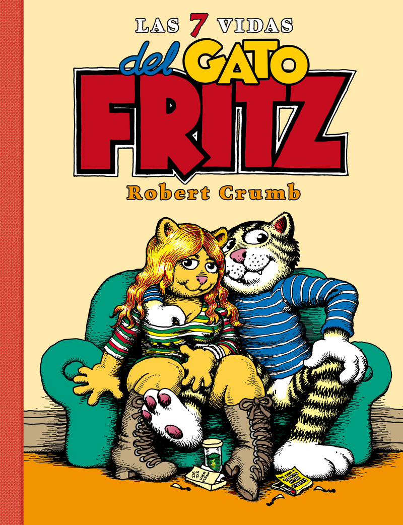 LAS 7 VIDAS DEL GATO FRITZ: portada