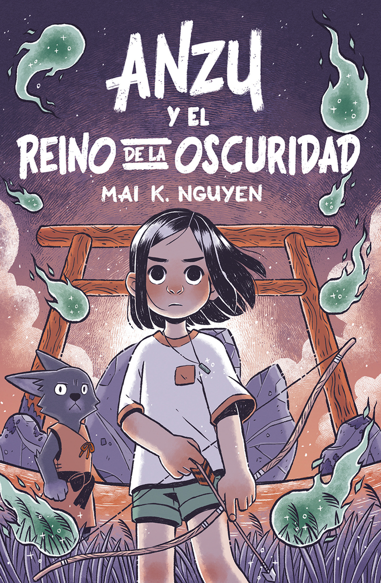 Anzu y el reino de la oscuridad: portada