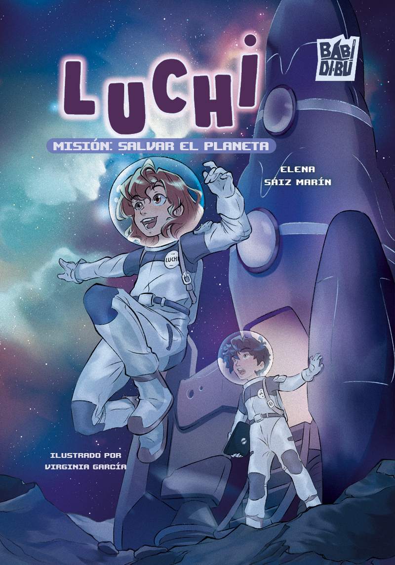 Luchi, misin: salvar el planeta: portada