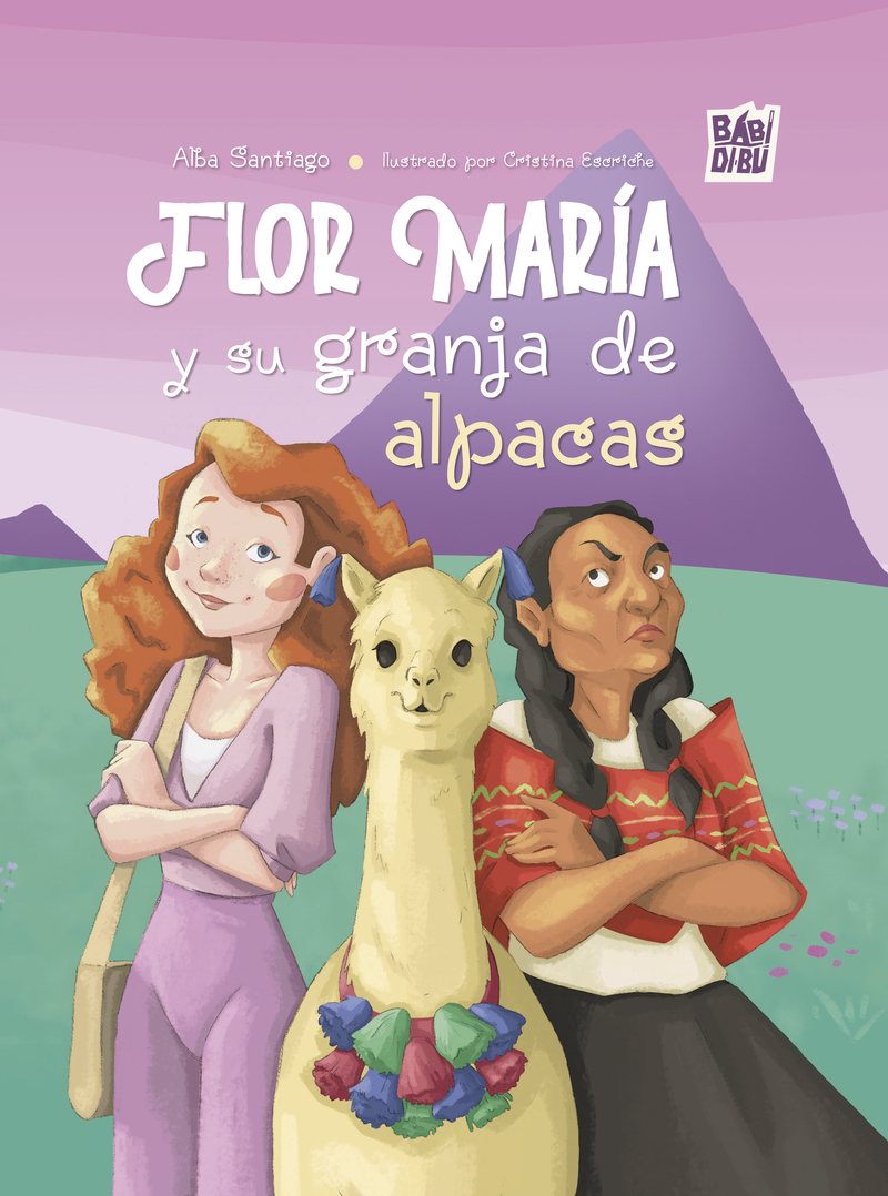 Flor Mara y su granja de alpacas: portada