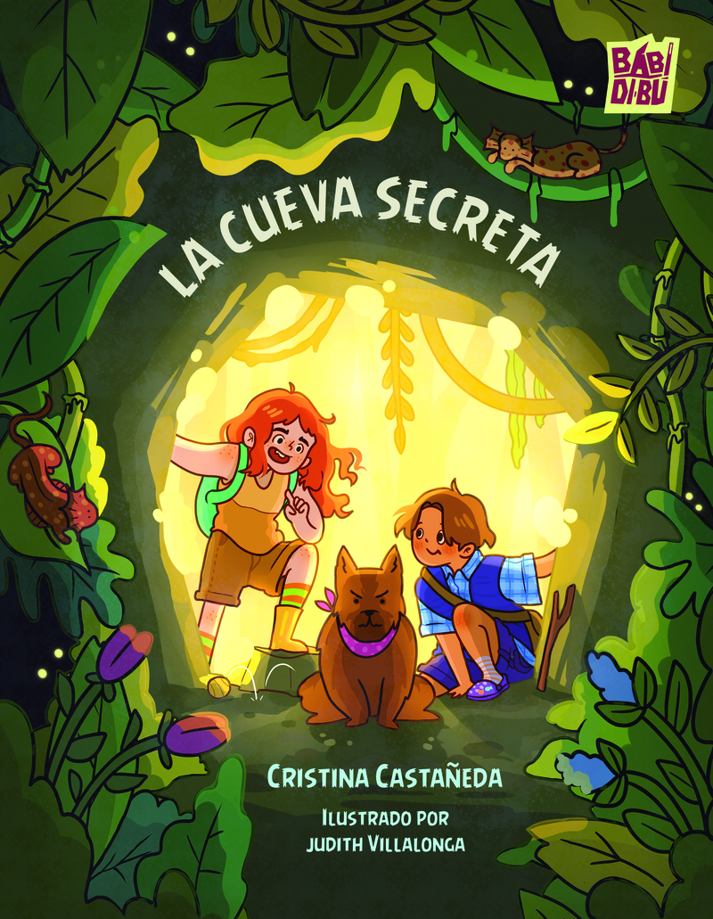 La cueva secreta: portada