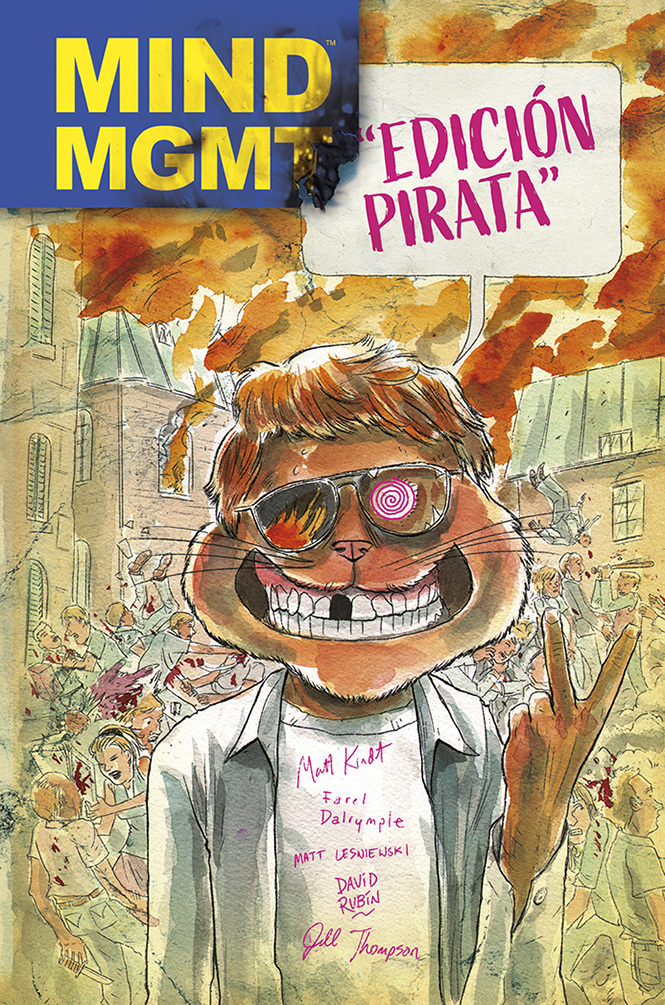 MIND MGMT. Edicin pirata: portada