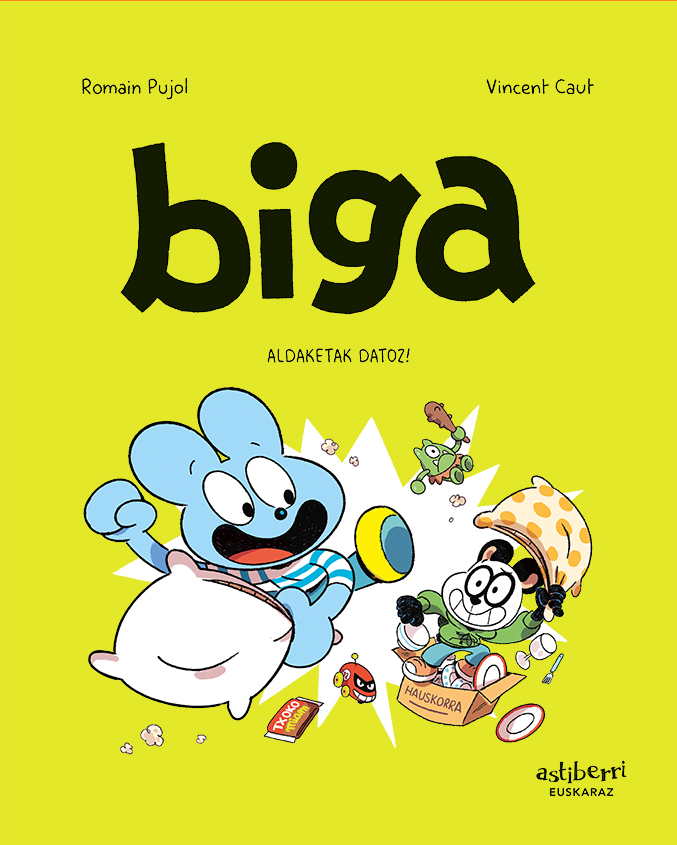 BIGA 8 (EUSKERA): portada