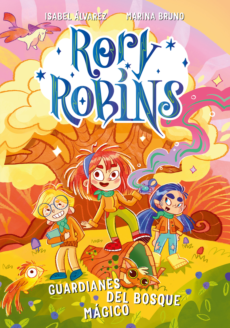 Rory Robins. Guardianes del bosque mgico: portada