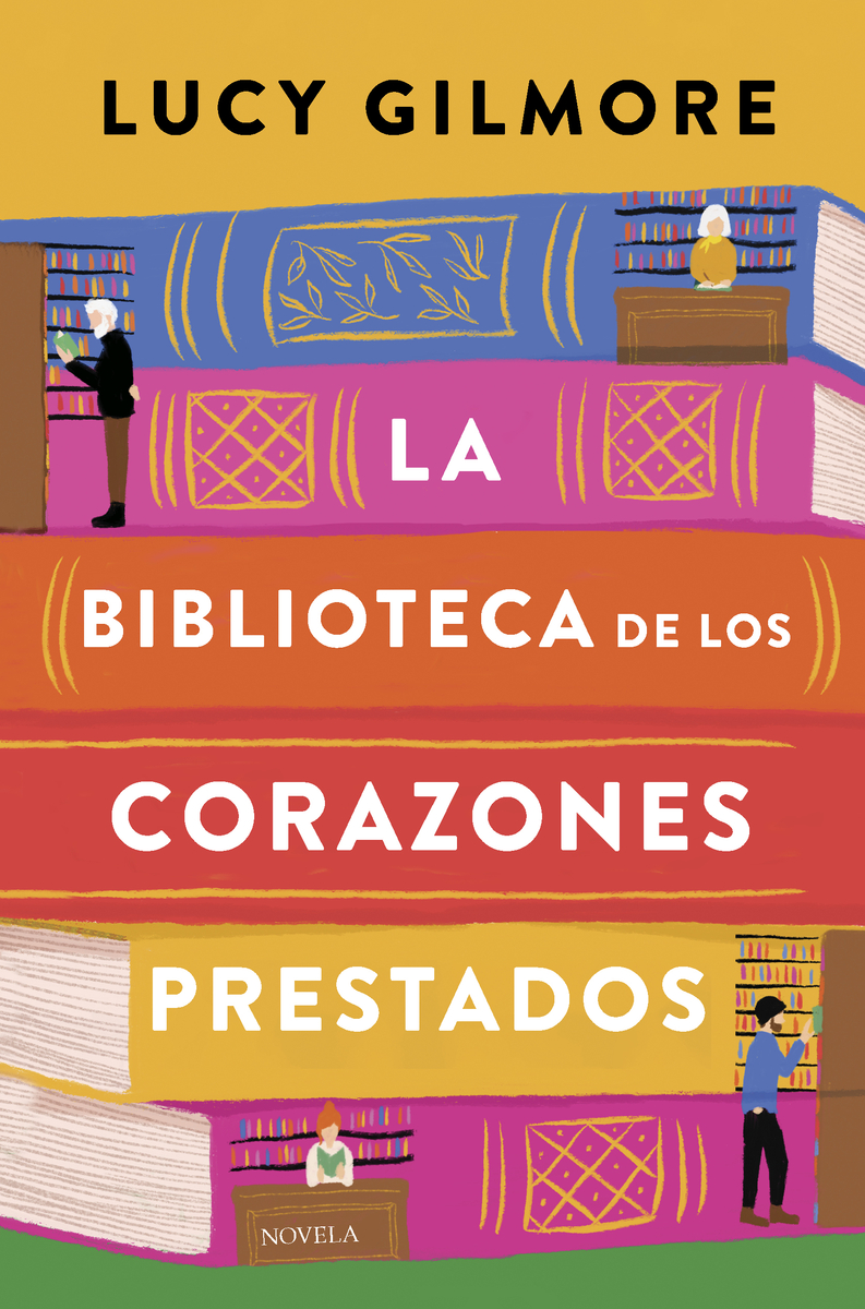 La biblioteca de los corazones prestados: portada