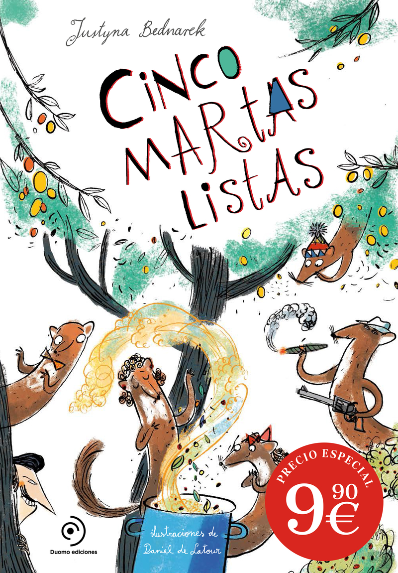 Cinco martas listas: portada