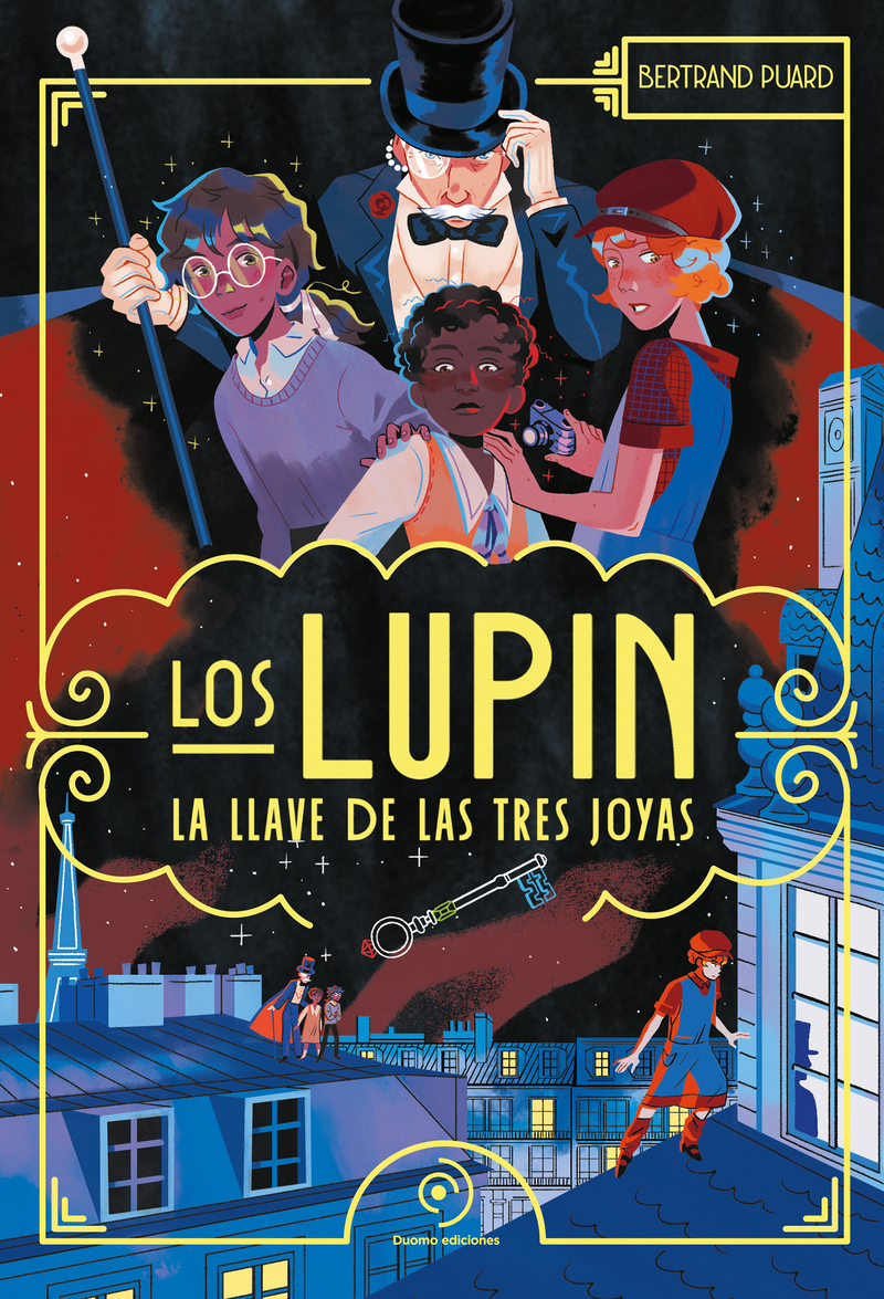 Los Lupin. La llave de las tres joyas: portada