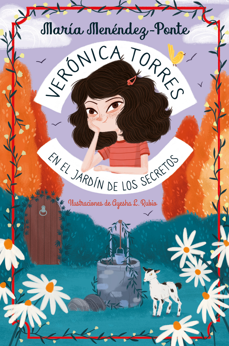 Vernica Torres en el jardn de los secretos: portada