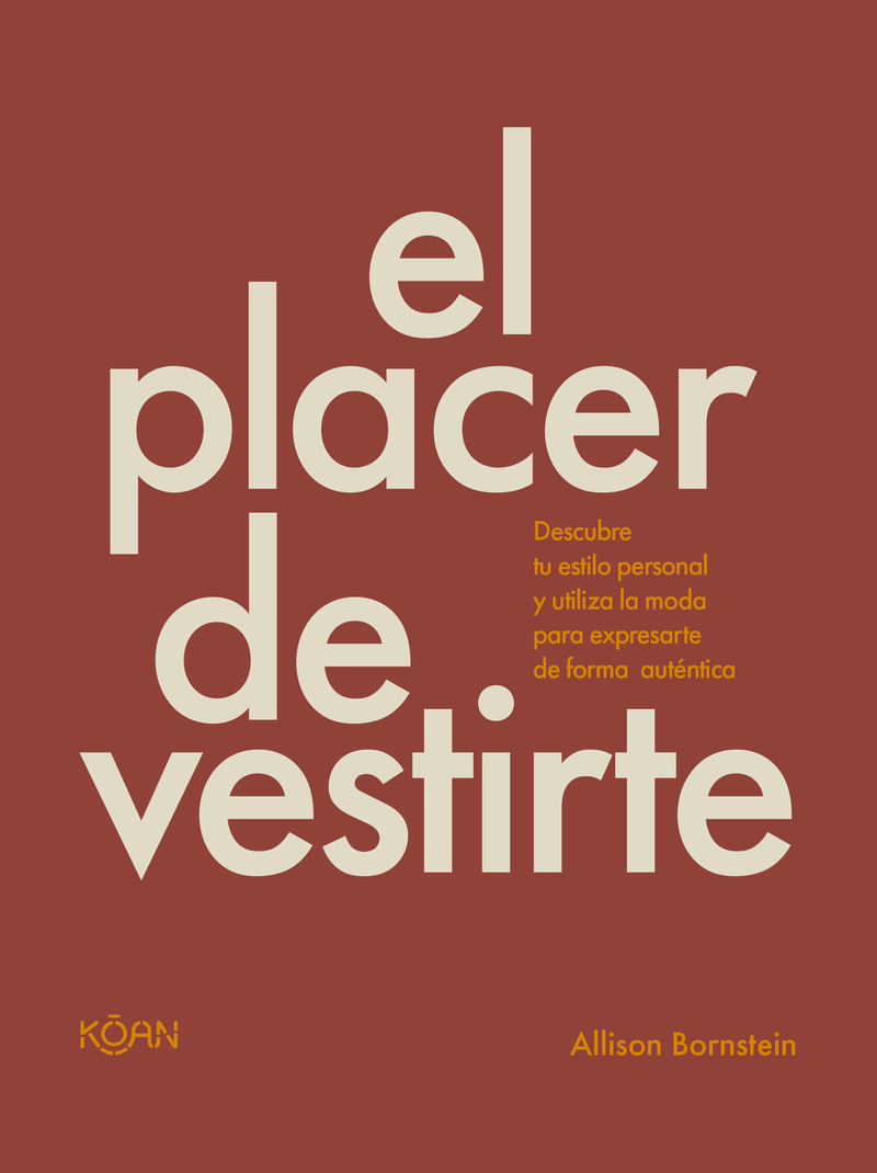 El placer de vestirte: portada