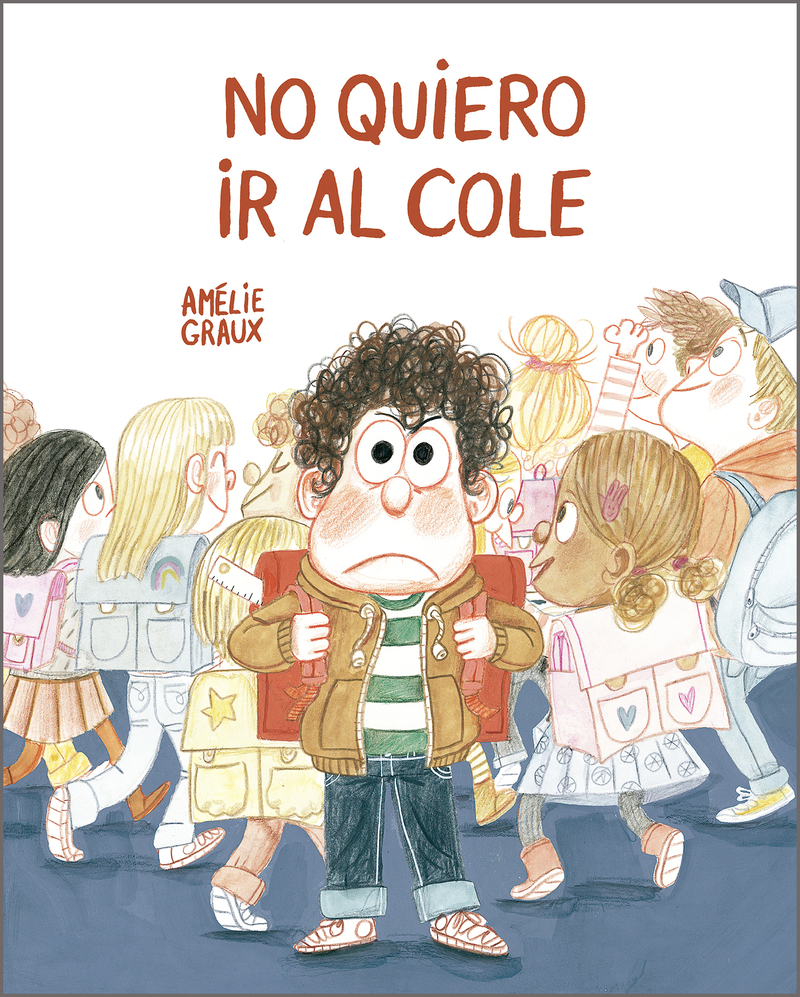 No quiero ir al cole: portada