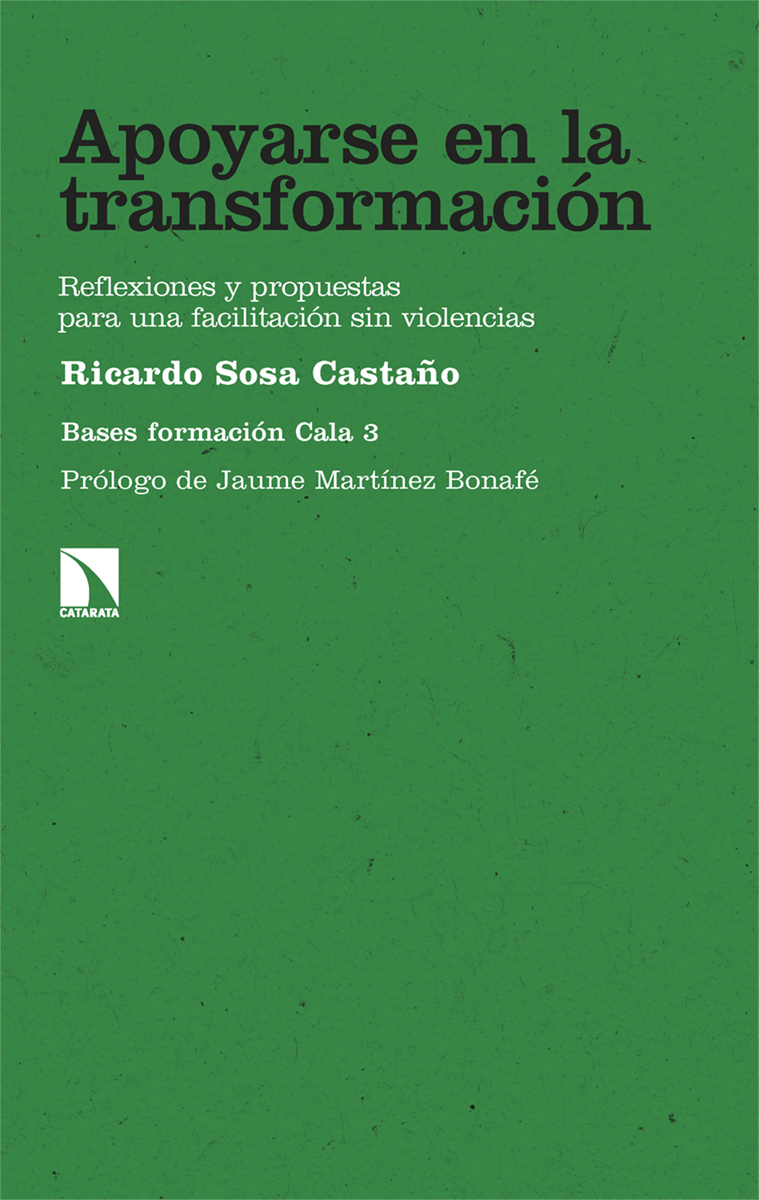 Apoyarse en la transformación: portada