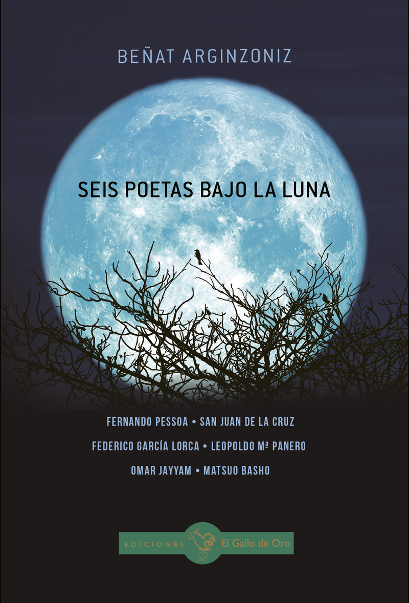 SEIS POETAS BAJO LA LUNA: portada