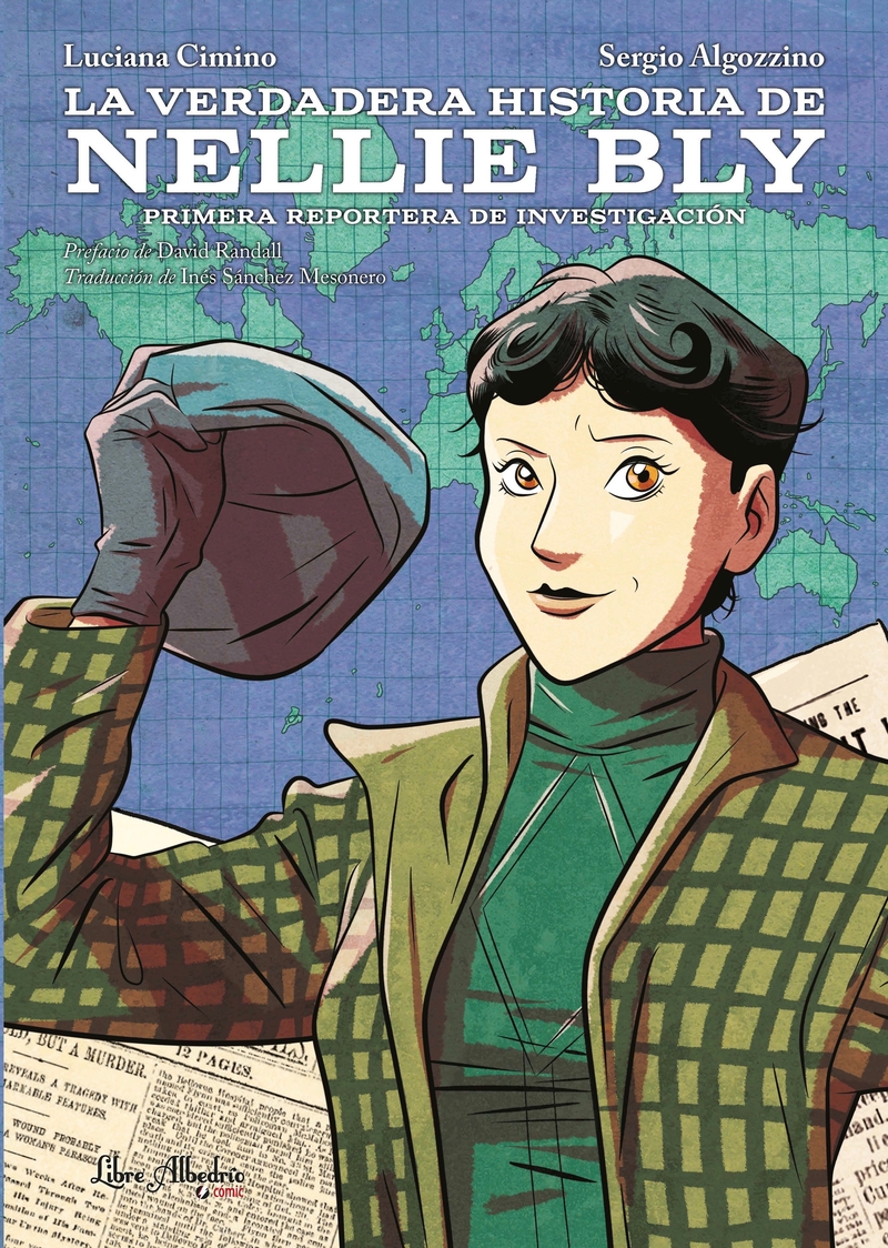 La verdadera historia de Nellie Bly: portada