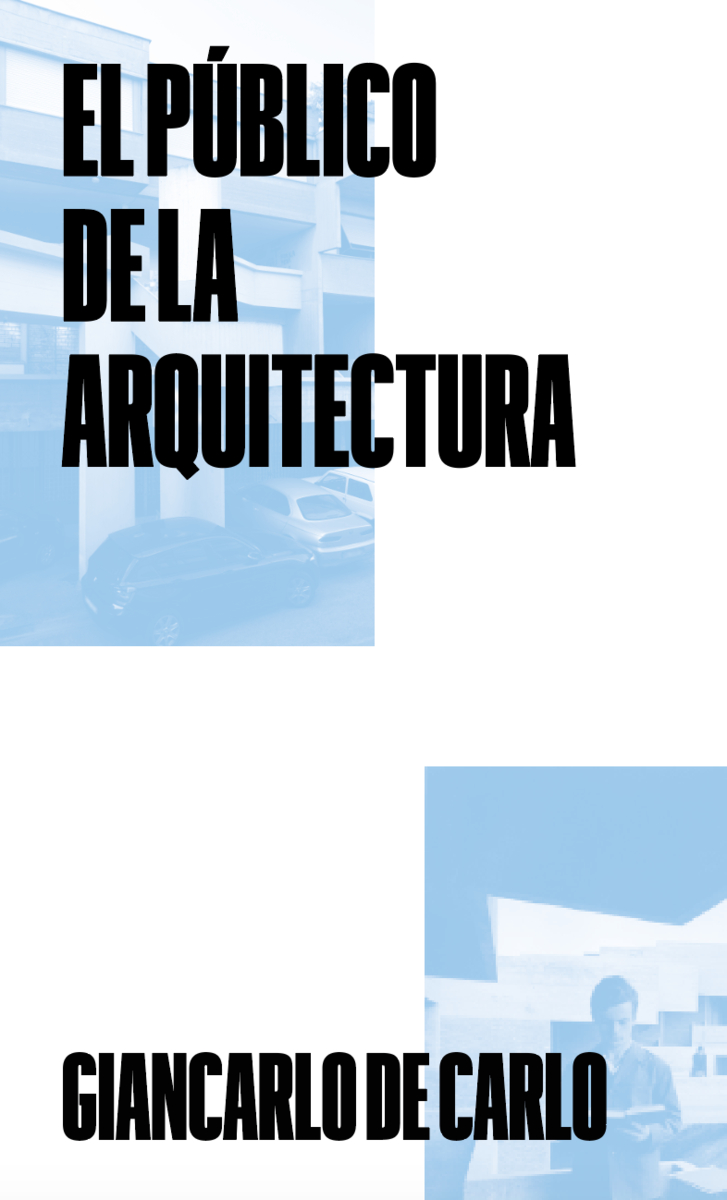 El pblico de la arquitectura: portada