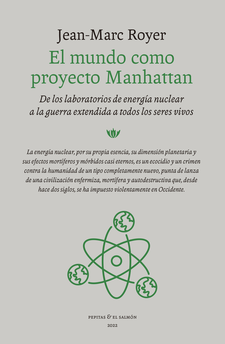 El mundo como proyecto Manhattan: portada