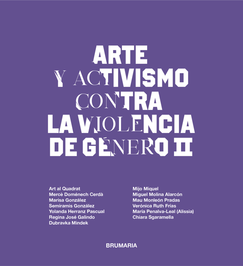 ARTE Y ACTIVISMO CONTRA LA VIOLENCIA DE GENERO II: portada