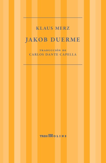 Jakob duerme: portada