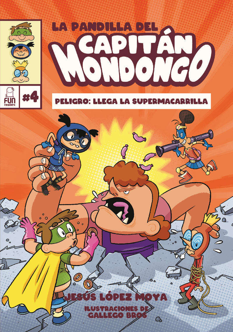 LA PANDILLA DEL CAPITN MONDONGO 4: portada