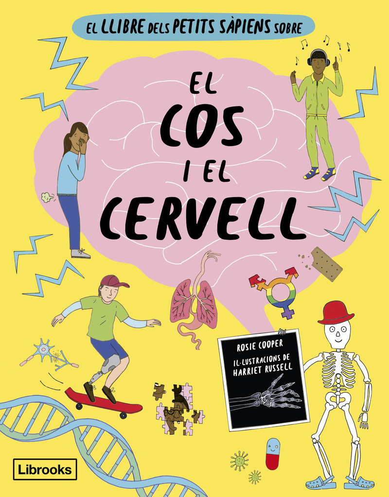 EL LLIBRE DELS PETITS SPIENS SOBRE EL COS I EL CERVELL: portada