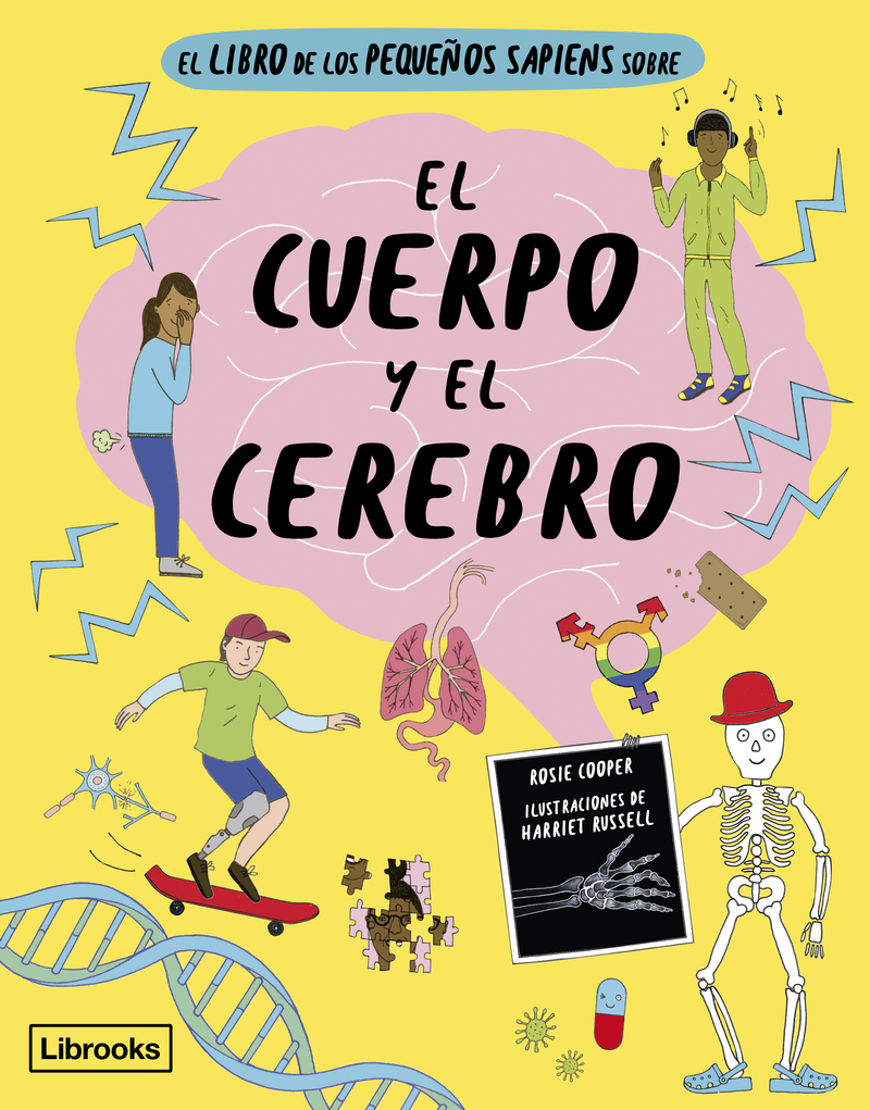 EL LIBRO DE LOS PEQUEOS SAPIENS: EL CUERPO Y EL CEREBRO: portada