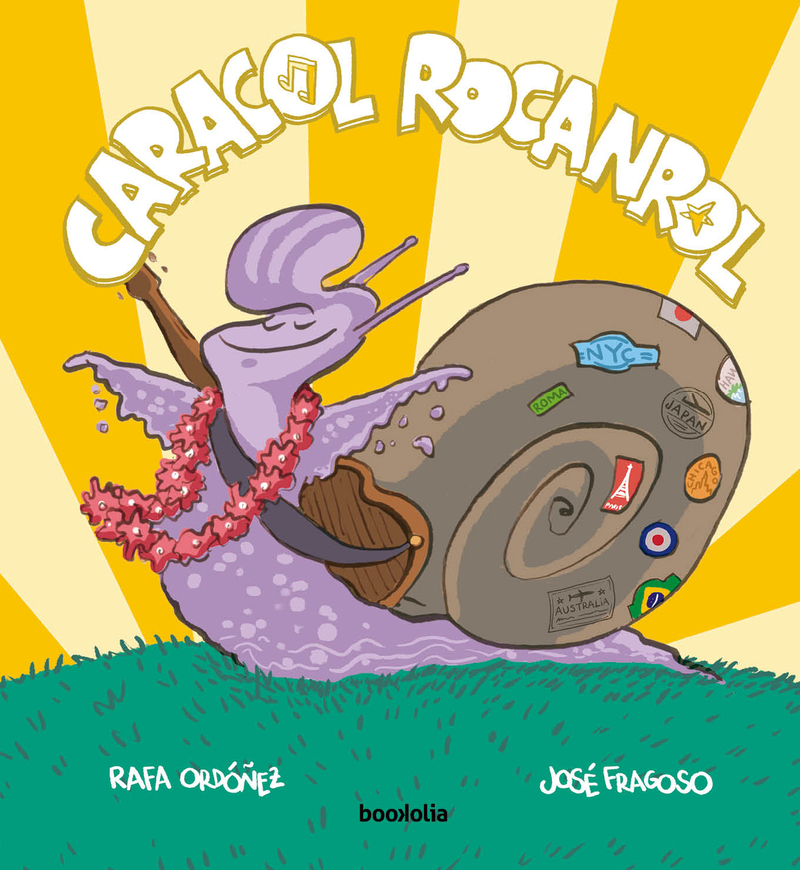 Caracol rocanrol: portada