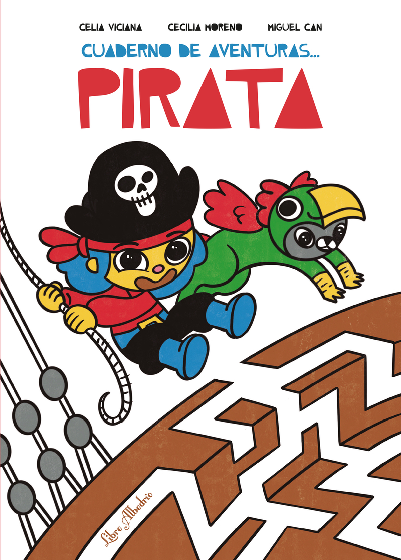 Cuaderno de aventuras... pirata: portada