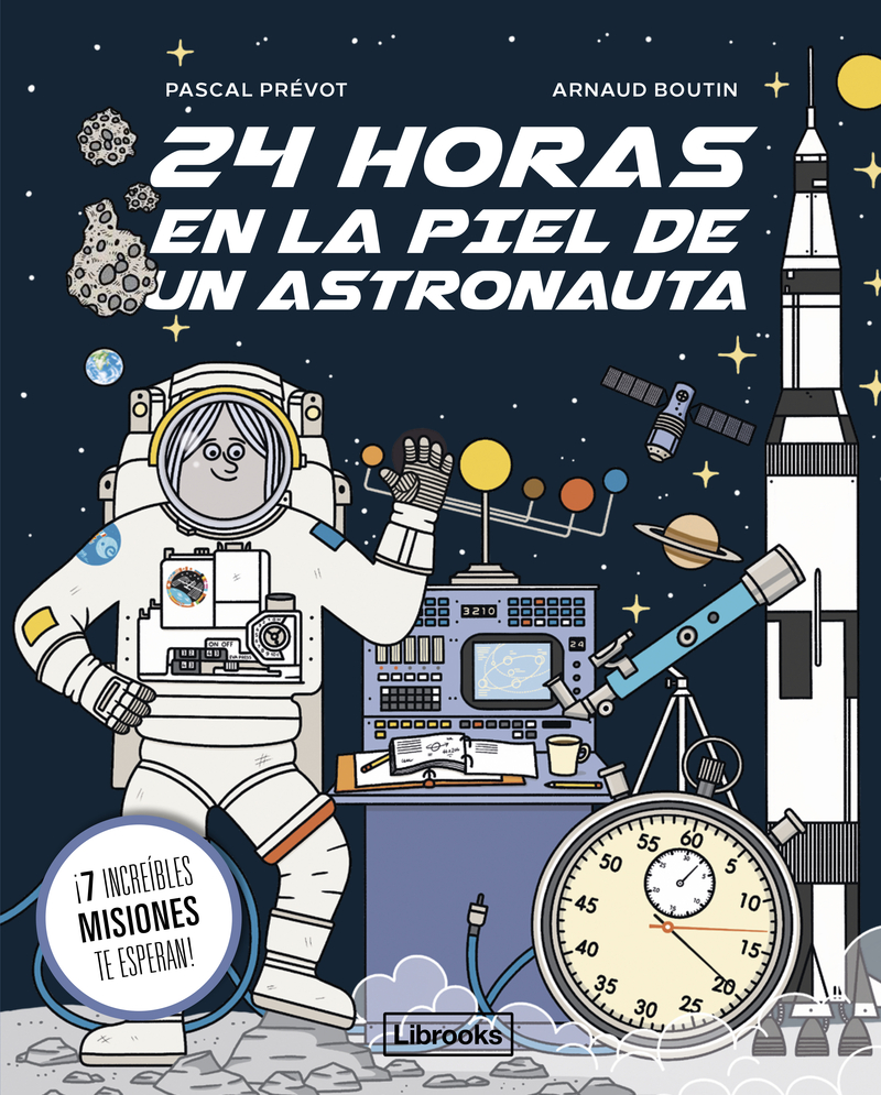 24 HORAS EN LA PIEL DE UN ASTRONAUTA: portada