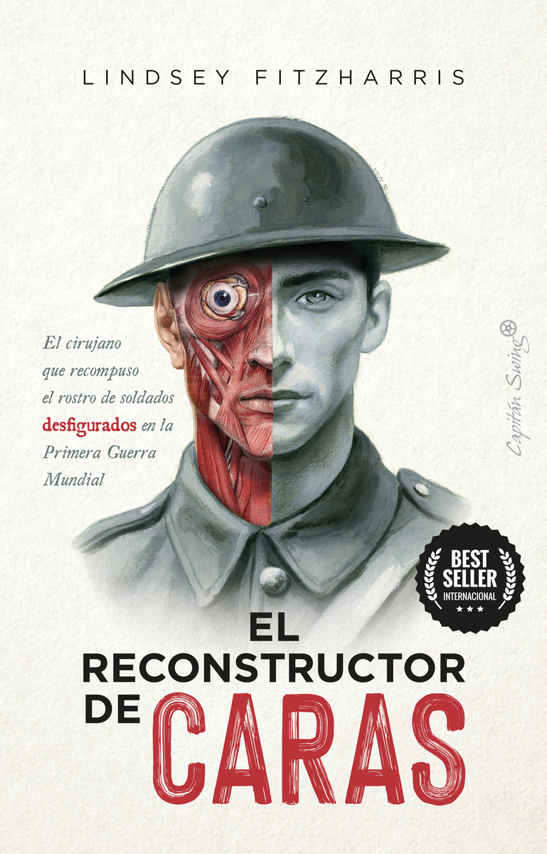 El reconstructor de caras: portada