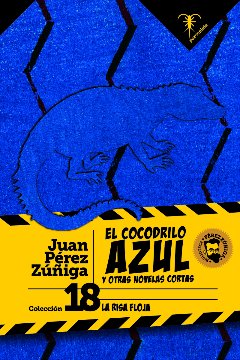 EL COCODRILO AZUL: portada