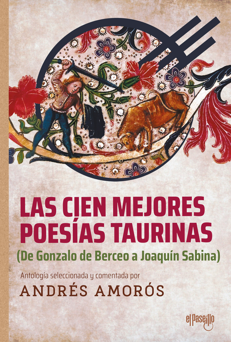 Las cien mejores poesas taurinas: portada