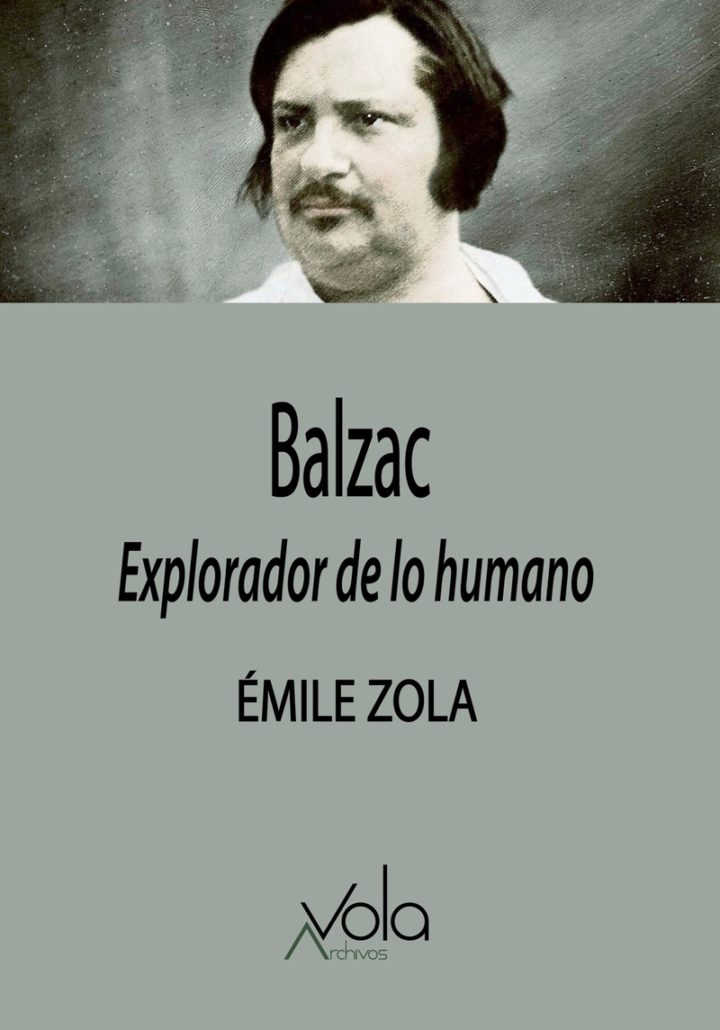 Balzac, explorador de lo humano: portada